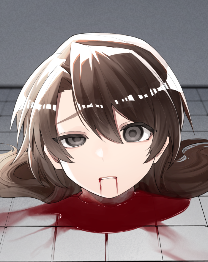 千堂が撮影した被害者頭部の写真